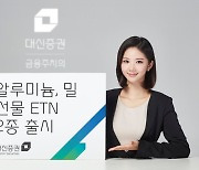 대신증권, 알루미늄·밀 선물 ETN 출시