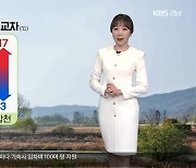 [날씨] 경남 내일도 큰 일교차..출근길 안개 주의