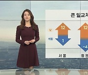 [날씨] 내일 '10도 이상' 일교차..곳곳 안개와 먼지