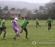 BRITAIN PHOTO ESSAY SANCTUARY STRIKERS GRASSROOT SOCCER