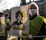 FRANCE IRAN INTERNATIONAL WOMENS DAY