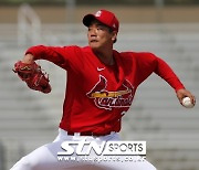 'ERA 21.00' 김광현, MIA전 2⅓이닝 6피안타 4실점..최고 146km [김광현 S코어북]