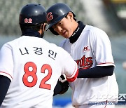 [부산 리뷰]'이승헌 쾌투+14안타' 롯데, SSG 10대5 제압 '연습경기 4연승'