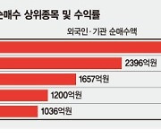 외국인·기관이 '찜'.. 경기민감주는 웃었다