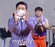 '다시 연승모드' 유도훈 감독 "효근-대헌, 같이 뛰어야 하지만.." [MD인터뷰]