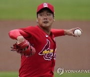 김광현, 또 1경기 2번 등판..총 2⅓이닝 4실점 부진