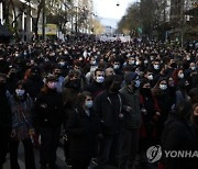 Virus Outbreak Greece Protests