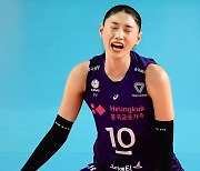 [포토] 김연경 '이럴땐 울고 싶어'