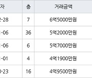 부산 온천동 온천동반도보라스카이뷰 101㎡ 6억5000만원.. 역대 최고가