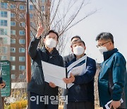 [포토] 영등포구, 키즈 스테이션 설치 현장 점검