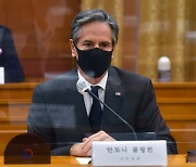 블링컨 미 국무, 중국·북한에 강경발언..한국에 동참 요구