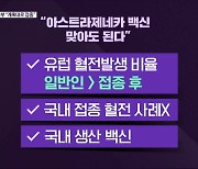 [심층인터뷰] '혈전' 논란..정부 "계획대로 접종"