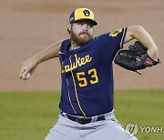 MLB 밀워키, 개막전 선발 우드러프 낙점..마에다와 대결