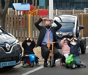 르노삼성 시뇨라 대표, 어린이 교통안전 챌린지 참여