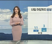 [날씨] 내일 낮부터 포근해져..서쪽 공기 질 '나쁨'