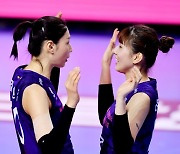 [ST포토] 김연경-이주아, '기쁨은 함께'