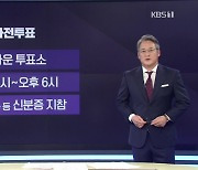 4.7 재보궐선거 사전투표 'D-1'