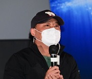 영화 '구원' 김정팔, 코로나 시기에 찾아주셔서 감사합니다 [포토]