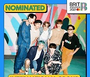 BTS nominated in BRIT awards