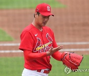 '4월 중순 복귀 준비' 김광현, 라이브피칭..탈삼진 9개