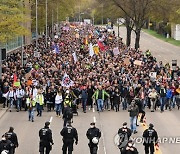 GERMANY PROTEST COVID19 CORONAVIRUS PANDEMIC