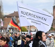 GERMANY PROTEST COVID19 CORONAVIRUS PANDEMIC