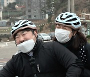 '1호가 될 순 없어' 이은형X강재준, 유세윤-송진우와 제주 라이딩