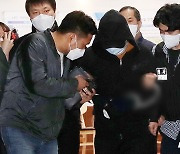 [속보] '노원 세 모녀 살해' 20대 남성 영장심사 출석