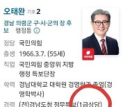 오태완 "1급상당 허위 아냐"..법원에 '행정처분집행정지' 신청