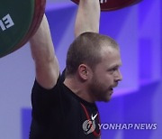 RUSSIA WEIGHTLIFTING EUROPEAN CHAMPIONSHIPS