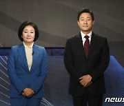 TV 토론.."오, 헤매기 바빠"vs"박, 서울 잘 몰라"