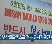 2030 부산월드엑스포 정부 유치기획단 확대