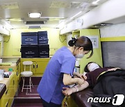 강원대병원, 혈액부족난 극복 ABO 헌혈 릴레이 캠페인 동참