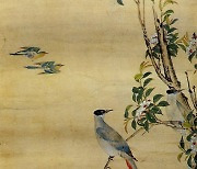 [박상진의 우리그림 속 나무 읽기] [10] 능금나무 꽃과 놀란 새들의 사연