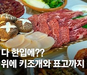 [영상] 이걸 한입에 다? 장흥 한우삼합, 갑오징어먹찜 배부른 고민의 연속