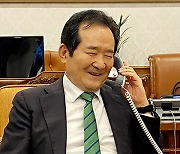 정 총리, 한국케미호 선장과 통화 "정부 믿고 기다려줘 감사"