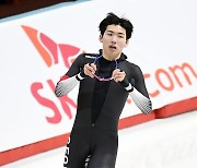 정재원,'남자 5000m 2위 기록' [사진]