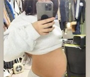 배윤정, 임신 28주차 '만삭 임산부 D라인' 됐다..임당 검사에 "하느님 감사합니다"