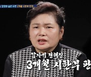 윤주만 장모, 유방암 투병 고백 "3개월 시한부 판정까지 받았다"(살림남2)