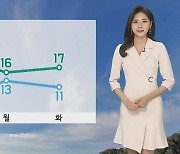[날씨] 휴일 맑고 공기 '깨끗'..내일 전국 비