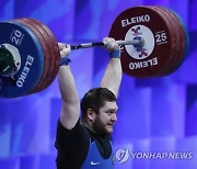 RUSSIA WEIGHTLIFTING EUROPEAN CHAMPIONSHIPS