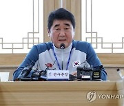 [도쿄올림픽 D-100] ③ 신치용 선수촌장 "金7개 종합 10위 목표"