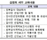 금감원 '2021년 외부감사인 선임 온라인 설명회' 개최