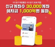 페퍼저축銀, 신규 파킹통장·적금 두 달 만에 1000억 돌파