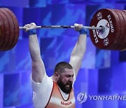 RUSSIA WEIGHTLIFTING EUROPEAN CHAMPIONSHIPS