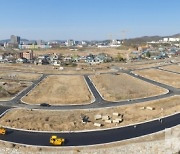 천안시, 부성지구 도시개발사업 공정률 85%..6월 준공 총력