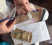 AFGHANISTAN ECONOMY SOILED BANK NOTES