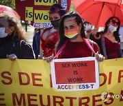FRANCE PROSTITUTION SEX WORKERS PROTEST