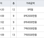 서울 월계동 월계시영고층 59㎡ 9억원.. 역대 최고가