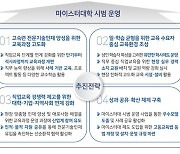 마이스터대학 시범운영에 대림대 등 5개 전문대 선정